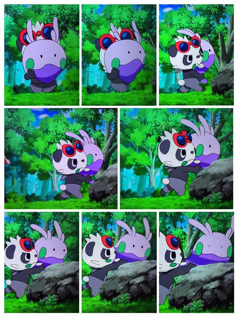 こすみ En Twitter ヤンチャムに降ろされるヌメラが可愛すぎてコマ送りしてた ヤンチャム優しい ヌメラもヤンチャムに懐いてるっぽくて可愛い Http T Co 0yey4ouy6m