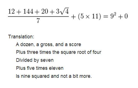 JChapman1729's tweet image. For those who like math. (1)  #geekhumor #geekpoetry