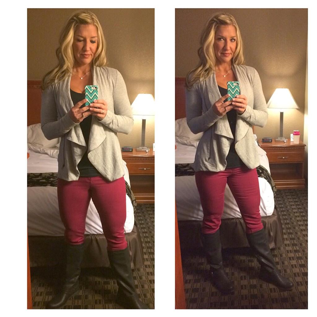 ChristaMills24's tweet image. Love my new outfit by @stitchfix my #quadzillas are poppin in these skinny jeans! ❤️💪 #fitfam #Girlswholift