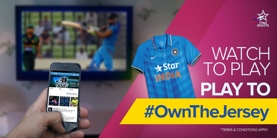 Here’s your chance to #OwnTheJersey again! Watch the #AusvInd match, answer the questions on the telecast and WIN!