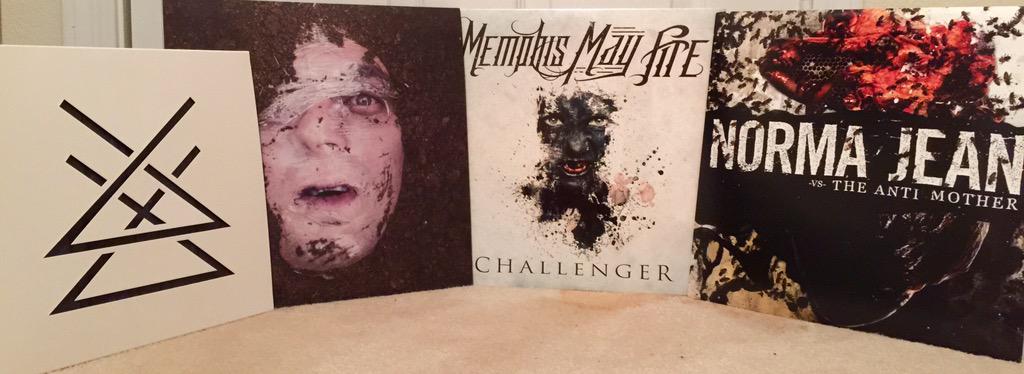 Got some sweet #vinyl in the mail today. Can't wait to listen! #waypoint #sullivan #memphismayfire #normajean