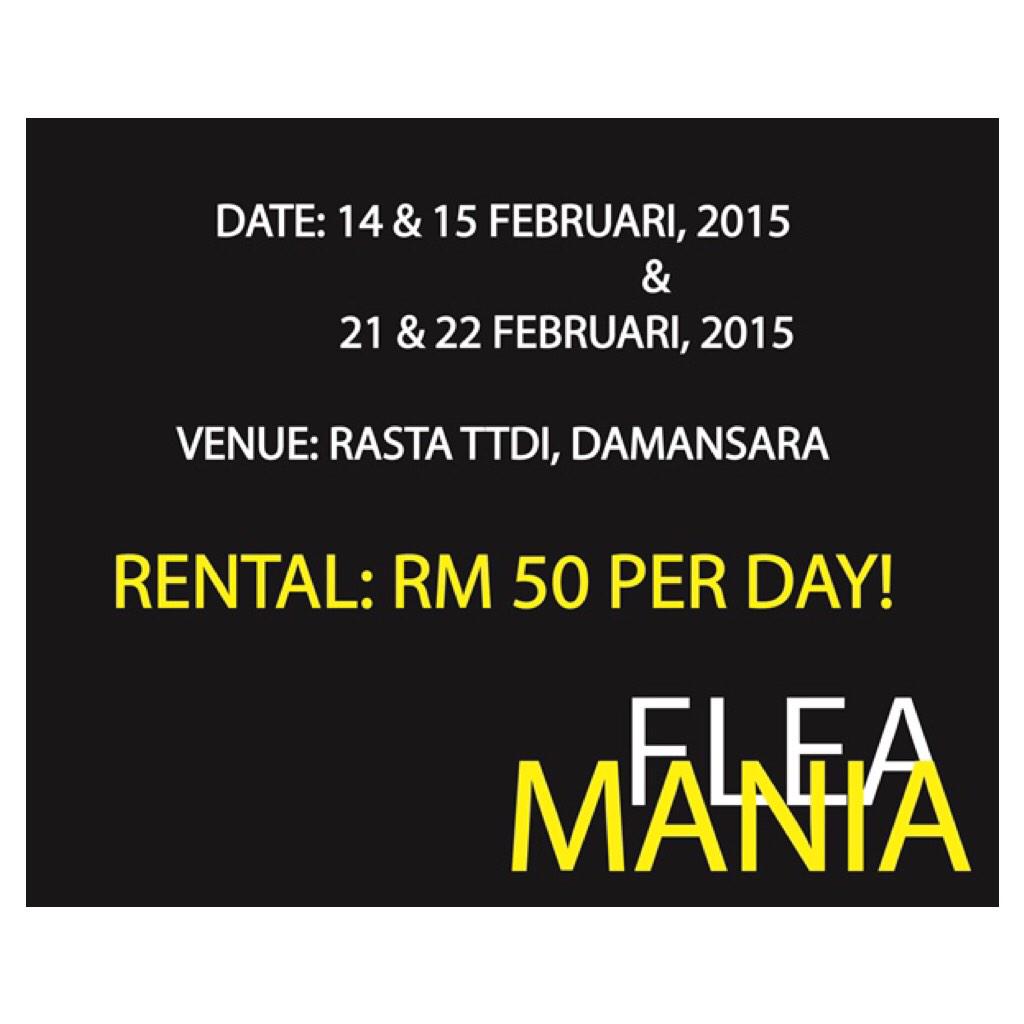 KeyyaKayya's tweet photo. Booth Rental RM50 per day only! Email thefleamania@gmail.com now! Pls RT. Tq. @kamaladli @BNYouthMusic @CapriceTV http://t.co/iOHcIMt8dD