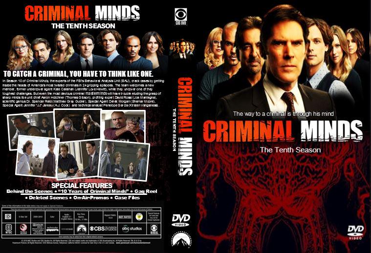 Unofficial #CriminalMinds Season 10 DVD cover. #CM10