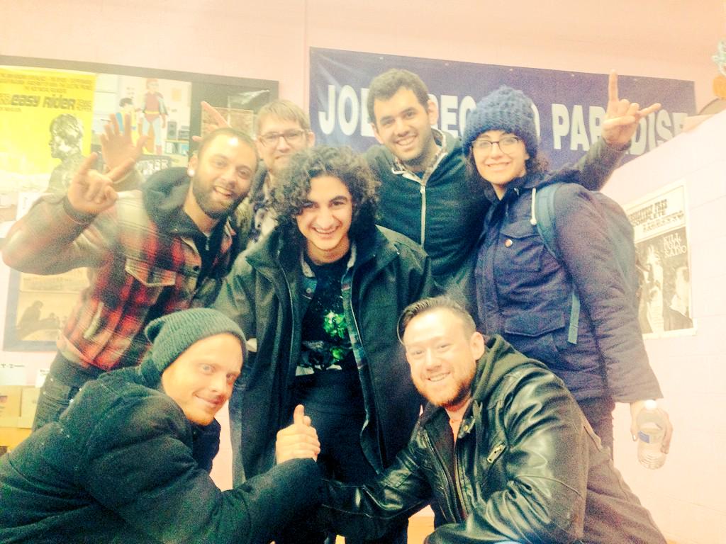 ROMPistight's tweet photo. FUNERAL SOUNDS FAMILY PHOTO

@FuneralSounds 
@Atlas_At_Last 
@weed   

Thank you @markgnarza !!!! #garzafest http://t.co/BOAfju8w0C