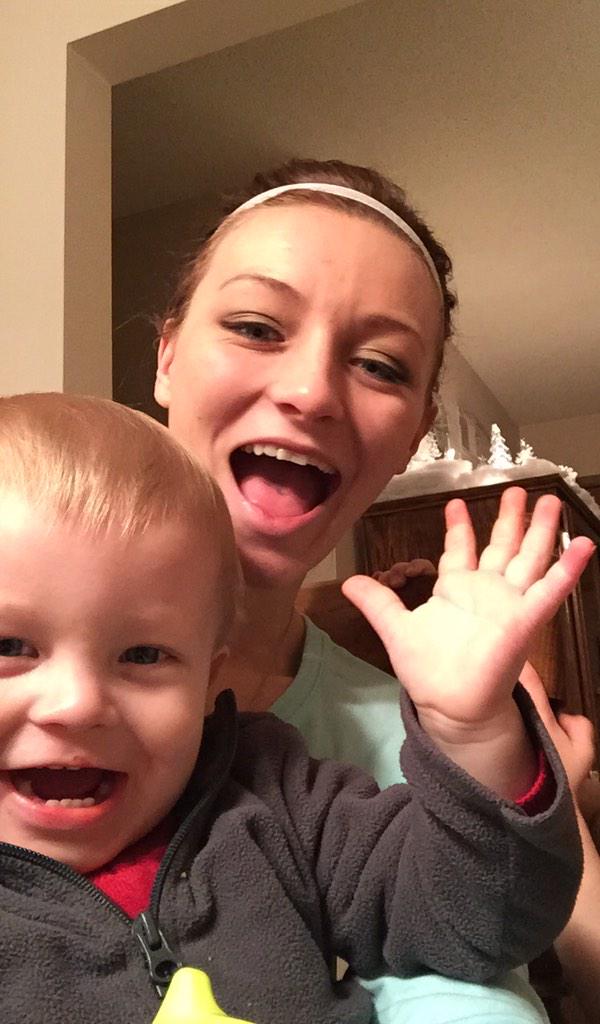 KaylaKubert's tweet photo. Shout out to A2 race! Little man is rooting for @TreyCanard #SXonFOX http://t.co/DLhPnejK5E