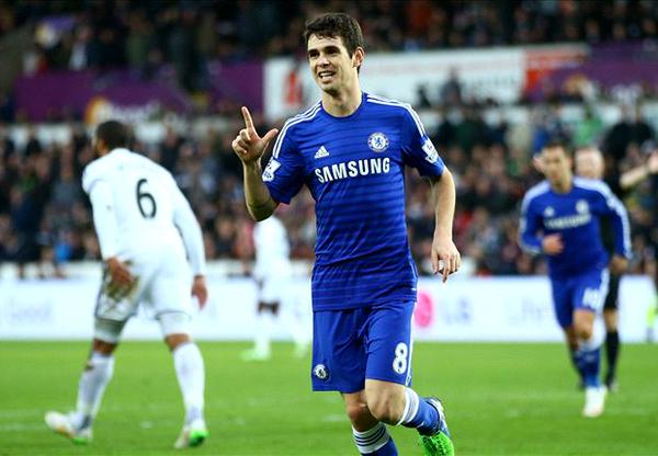 ChelseaNewsID's tweet photo. http://t.co/Uu4MDRFfUY - VIDEO: Gol Detik 50 Dari Oscar vs Swansea. 2 Gol dan 5 Assist dari 9 Laga Terakhirnya Di PL. http://t.co/6IieV8FQOY