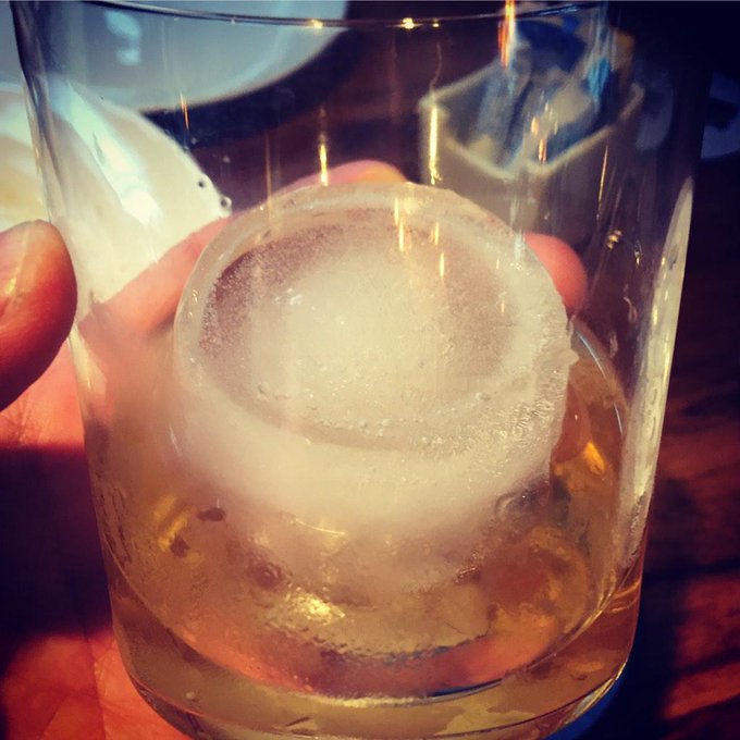 Whisky with one big pice of ice. Just the way God intended. #TheComrade http://t.co/H73raK4Tuh<a href="/tag/thecomrade"class="tags"><span>#thecomrade</span></a>