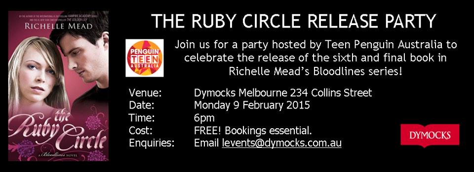 PenguinTeenAus's tweet photo. Coming to #TheRubyCircle launch party: blonde facing Sydney Sage down in trailer 3. Also #Bloodlines cosplay prizes http://t.co/avX0MUp5Fa