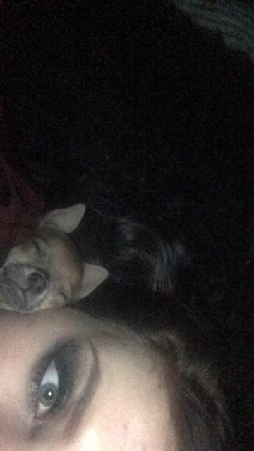 Me right now. Baby passed out and I don't have the heart to move her so I guess this is how I'm sleeping.