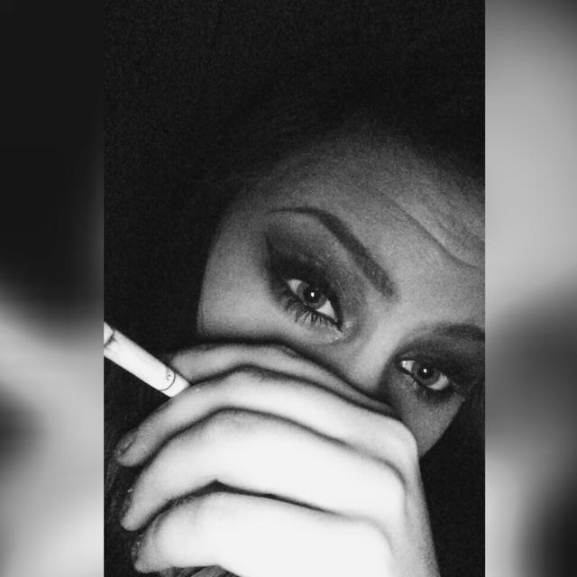 My makeup was kindof okay today. #rl