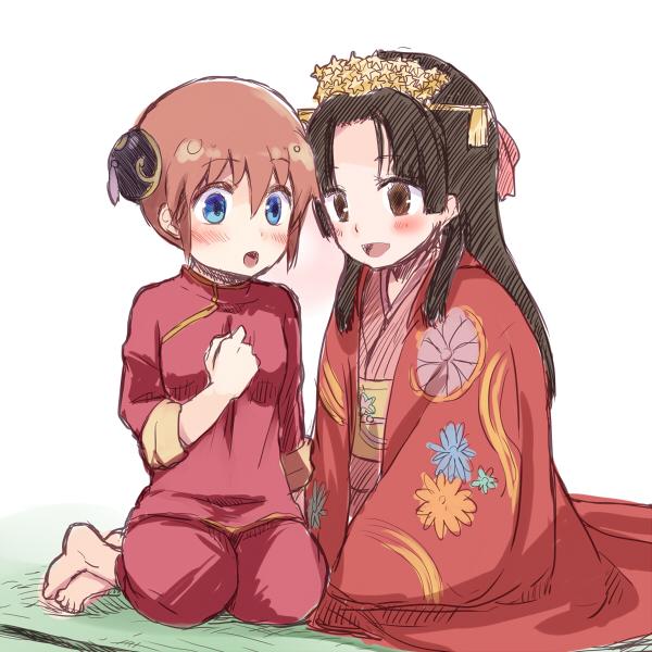 watermelon_soda's tweet photo. そよ神描いたよ～女の子同士の秘密よ　パピヨンさん（@papiyon1103）のリクエストでした。ありがとうございました！ #お前の描くこのCPが見てみたい http://t.co/wTmOqG4kdL