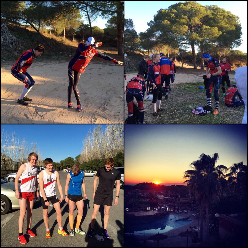 sunnidrett's tweet photo. Denne uka er vi med landslagene i orientering på samling i Alicante 😊 #spissmart #trensmart @NOF_Orientering http://t.co/htTDvtRfeI