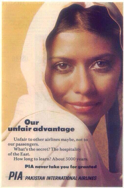 Muzz on Twitter: "Pakistan International Airlines advert from the ...