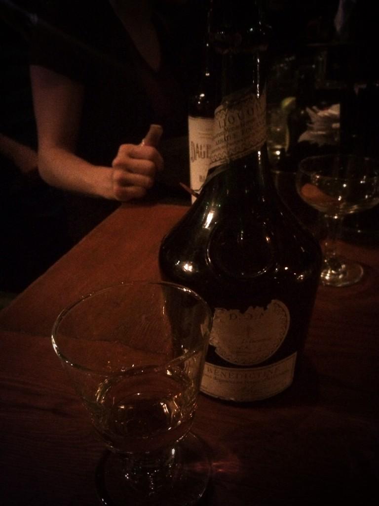 TerminalCityCC's tweet photo. Captain's 1950-era #benedictine @pourhouse_van #history http://t.co/liqzaN9qQM