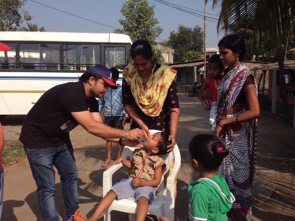RajputViral's tweet photo. Polio mobile Van #triable area #rotary club Silvassa target achieved @admrdddnh http://t.co/izZfxpqZLv