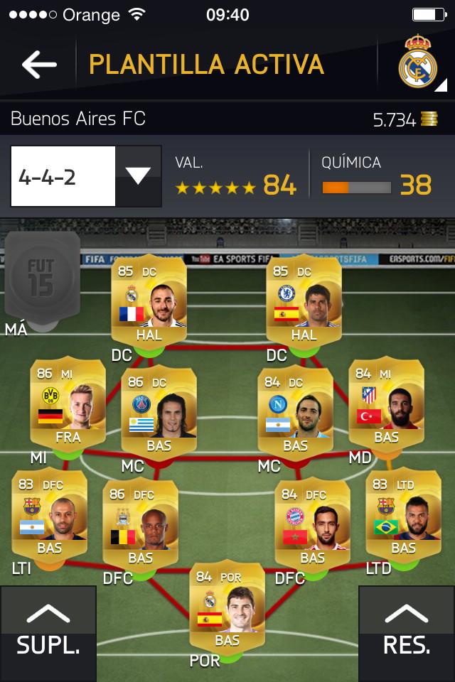 _fut15sorteos's tweet photo. Alguien quiere esta plantilla la regalo,10 rts y digo el ganador! http://t.co/lEJvljFQfR