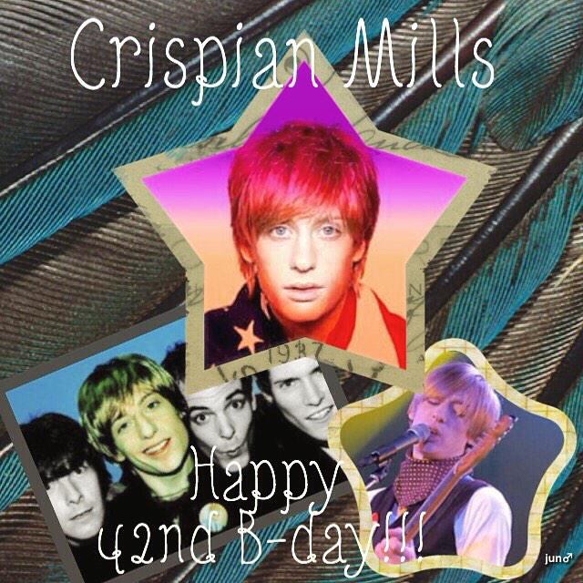 Crispian Mills 

( V & G of Kula Shaker )

Happy 42nd Birthday to you!!!

18 Jan 1973 