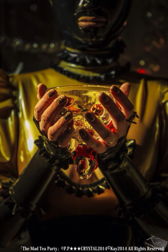 p_pxxx's tweet photo. #PpWork #PpBar  2014.12
『 The Mad Tea Party 』
「P.P★★★×Kay @kay_nanaka 」 
新作の抹茶茶碗 http://t.co/LokRZgIA47