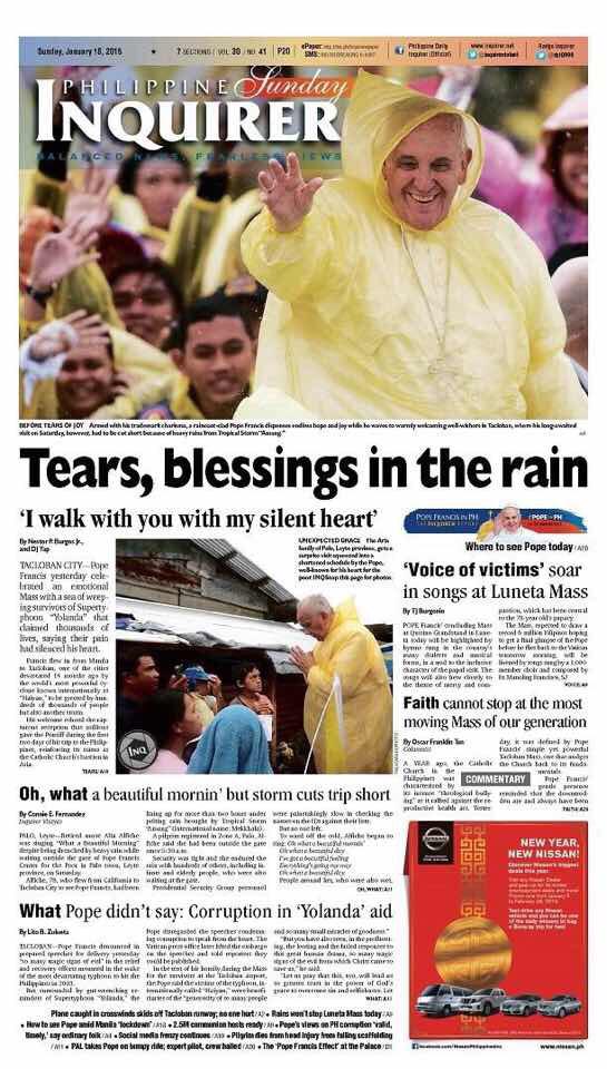 DeparisJulien's tweet photo. #Pape François aux #Philippines: image hallucinante de la foule rassemblée à #Manille sous la pluie #PopeFrancisPH http://t.co/xFVjXuLB18