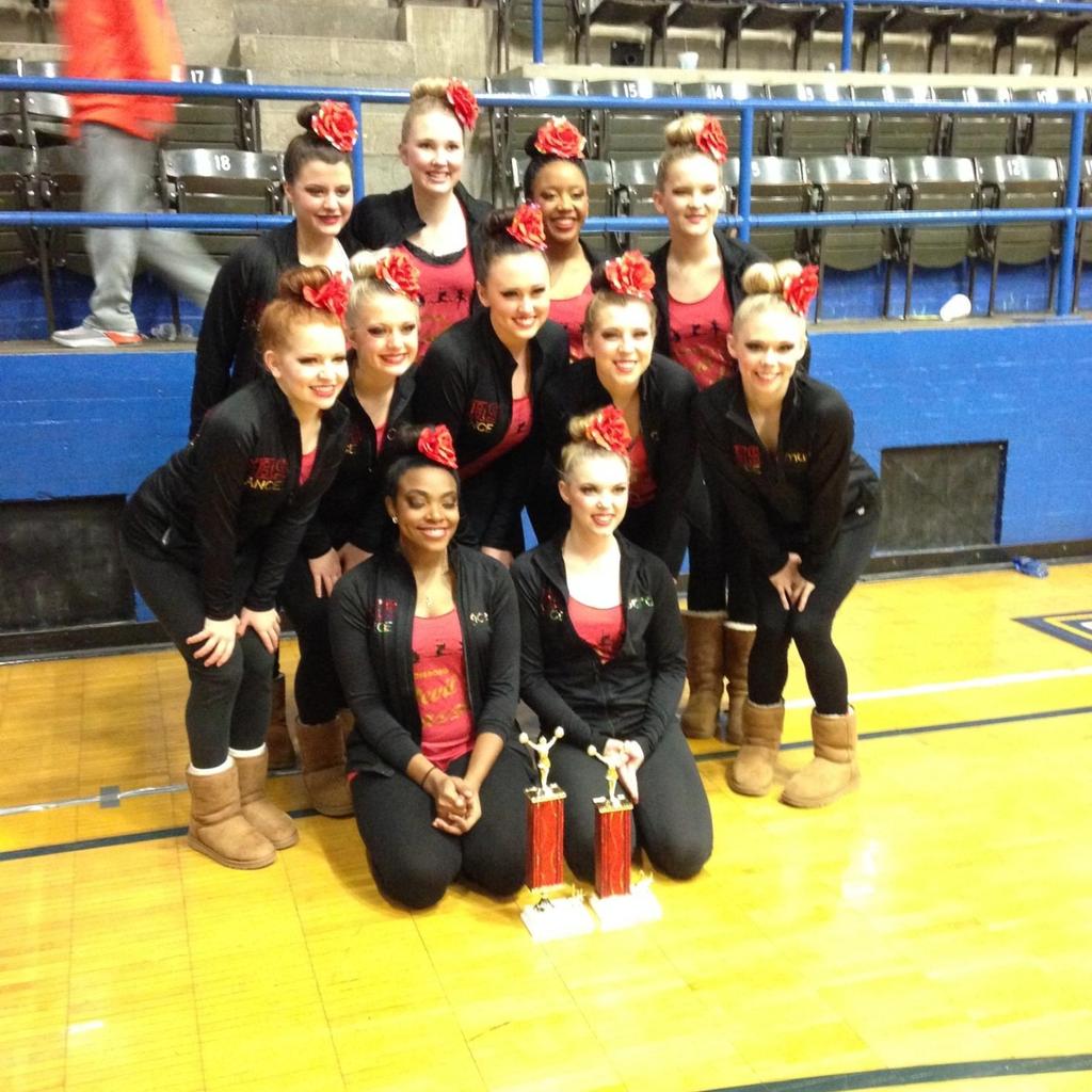 ProudRedDevils's tweet image. 2014-15 IDTA 1st Place Champs @ Marion Competition