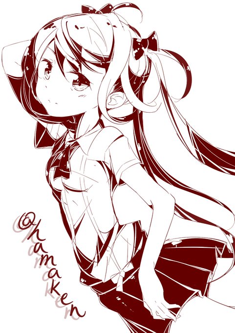 朝雲ちゃん。
#艦これ版深夜の真剣お絵描き60分一本勝負 