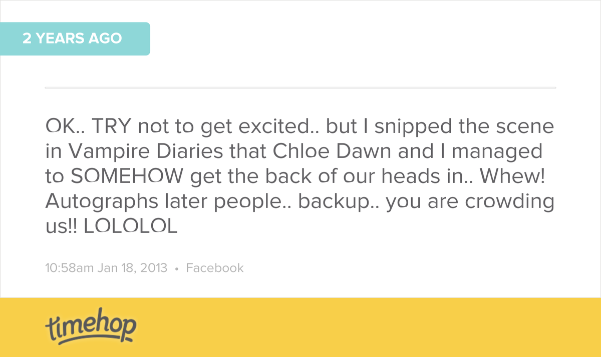 sturnos3's tweet photo. Exactly 2 years ago today! (via @timehop) http://t.co/wND8aHP55n http://t.co/hxPdshvIli