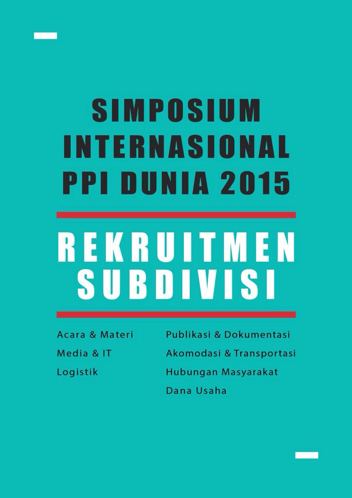 PPISingapura's tweet photo. Kalian yang berminat untuk berkontribusi dalam Simposium Internasional PPI Dunia 2015, ayo gabung sebagai sub-divisi! http://t.co/0Ds3vLoMXu