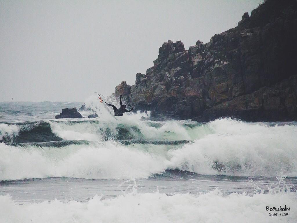 Fun waves - beautiful backdrops - Baltic waters... I love what I do.