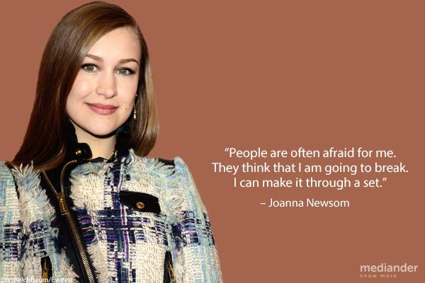 Happy birthday, Joanna Newsom! 