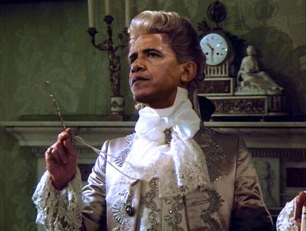 ProminentePik's tweet photo. Baroque Obama: http://t.co/U7TYXPWX18