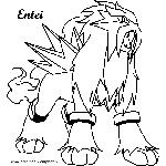Pokemon Kleurplaten On Twitter Kleurplaat Entei Uit Pokemon