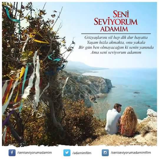 ADAMIMfilm's tweet photo. "Gözyaşlarını sil, hep dik dur hayatta..." #seniseviyorumadamim http://t.co/J7V0XJed0J