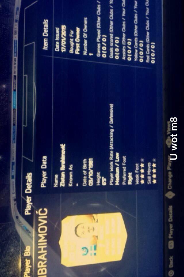 christayyy7's tweet photo. First owner Ibra baby!! @Nick28T @NepentheZ @MattHDGamer @AnEsonGib http://t.co/KObxa1Pzxg