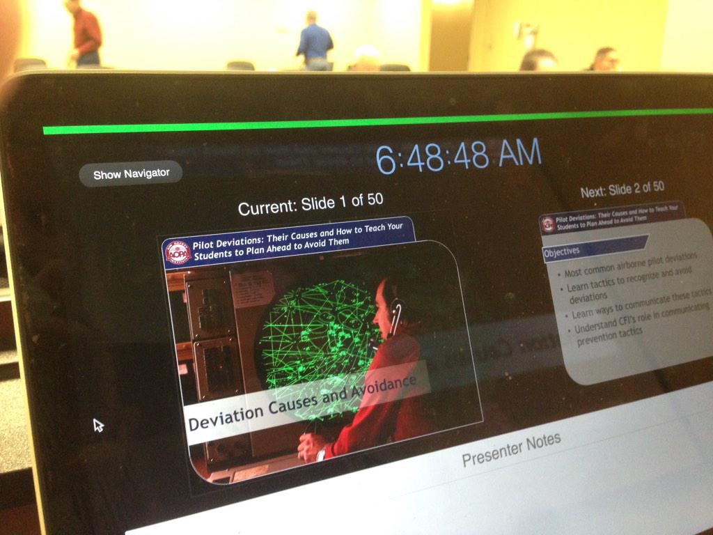 OnTheFlightLine's tweet image. An early start at today. #airsafetyinstitute