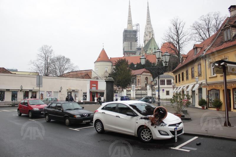 aa_balkans's tweet image. Zagreb: Vandalizam na automobilu beogradske registracije u centru grada #AA