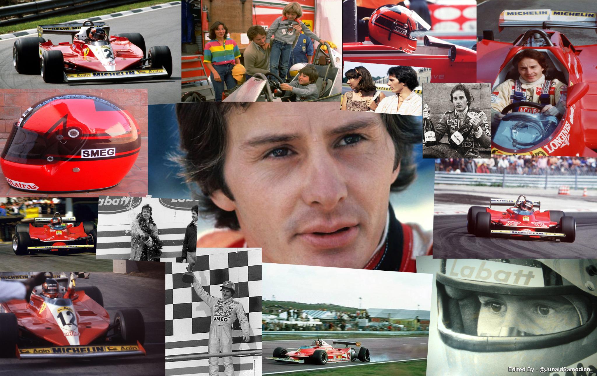 Happy Birthday to Gilles Villeneuve who would have been 65 years old today. 