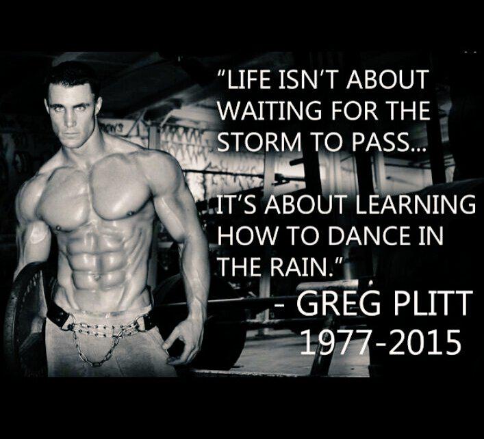 Atopedegym's tweet photo. Al comienzo fueron vicios, hoy son costumbres... DEP #GregPlitt http://t.co/Pun88tgZE6
