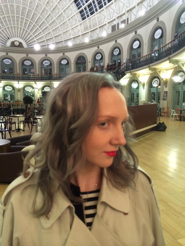 hive_salon's tweet photo. Grey at 18!!' #greyhair #thehive #leeds #damo http://t.co/7rWoy4vTQQ