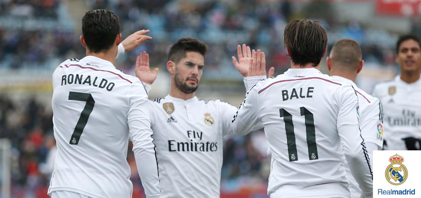 Madrid_Indo's tweet photo. FT: Getafe 0-3 Real Madrid (63', 79' @Cristiano; 67' @GarethBale11). #GETvsRealMadrid #RMLive http://t.co/hsMisJVMI9