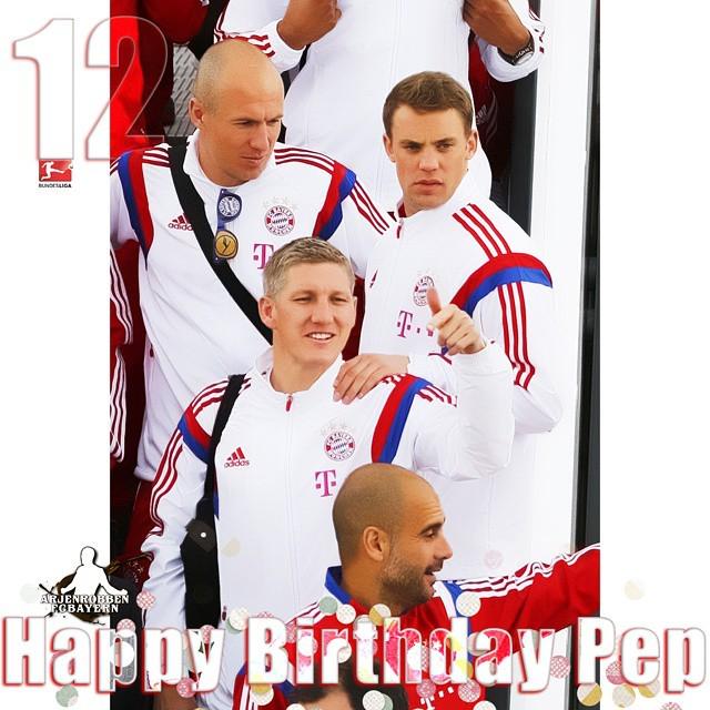 HAPPY BIRTHDAY PEP GUARDIOLA! Tomorrow preparations begin again for the second half of the season at Säbener St... 