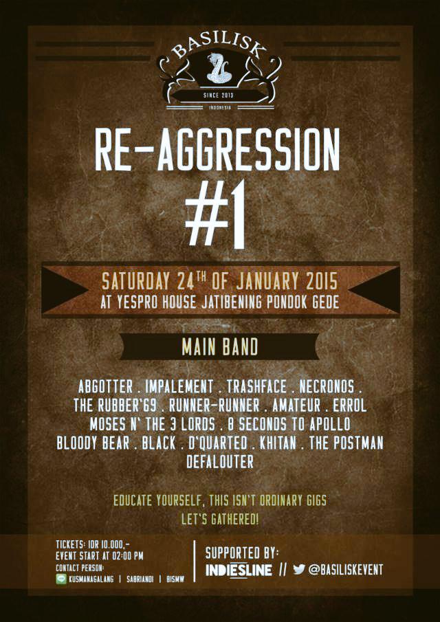 15 second teaser video for "RE-AGRESSION #1" 24 January 2015 iconosquare.com/p/899943048883… we're back 👊  come on join us!