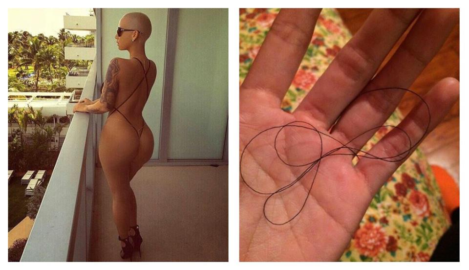 "This Amber Rose outfit is mad affordable."