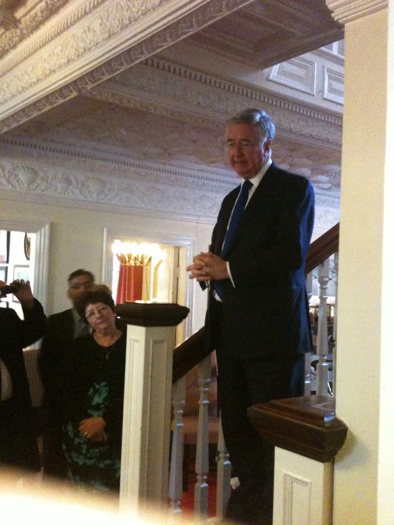 CoventryCF's tweet image. Fantastic having Michael Fallon visit Coventry on Thursday!