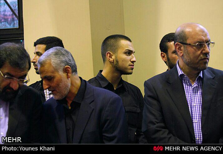 noroozpour's tweet image. #Jihad #Mughniyeh is seen here upon the shoulder of General @QSuleimani