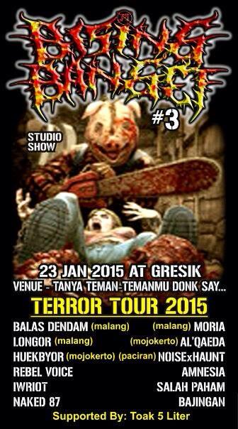 Berani Bising,Berani Moshing,Gresik Gembira Ria