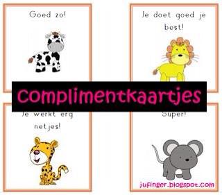 Tip #943: complimentenkaartjes jufinger.blogspot.nl/2012/06/compli…