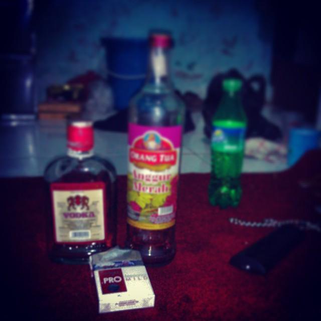 Pap amer dan rokok