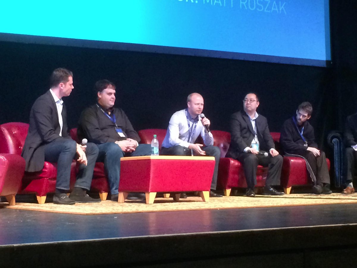 CoinDesk's tweet image. .@GAWMiners CEO Josh Garza absent from #TNABC bitcoin mining panel