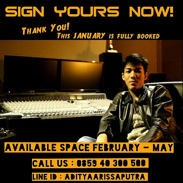 ronascent.biz (@ronascent) on Twitter photo Ayo rekaman, ayo bikin album rek! Bln ini <a href="/L_Onestudios/">L-Onestudios</a> udh full, masih ada Februari, langsung kontak <a href="/L_Arissaputra/">arissaputra</a> Ayo rekaman, ayo bikin album rek! Bln ini <a href="/L_Onestudios/">L-Onestudios</a> udh full, masih ada Februari, langsung kontak <a href="/L_Arissaputra/">arissaputra</a>