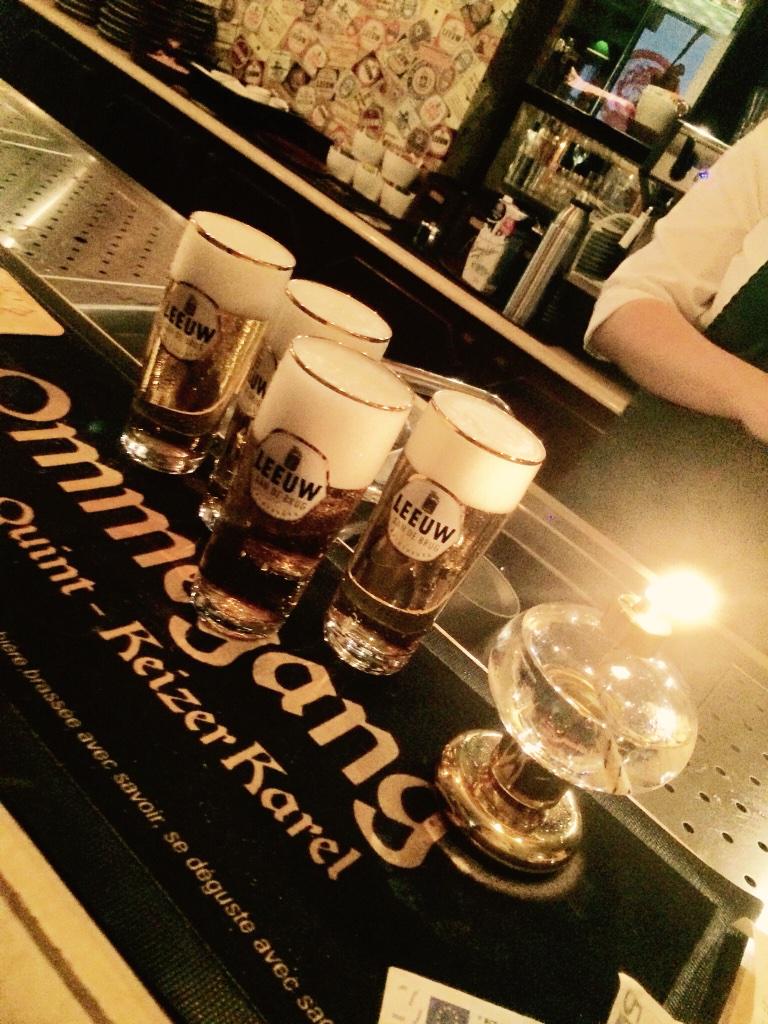 We zijn weer in Valkenburgse neergestreken, genieten van ons Valkenburgs goud #LeeuwBier